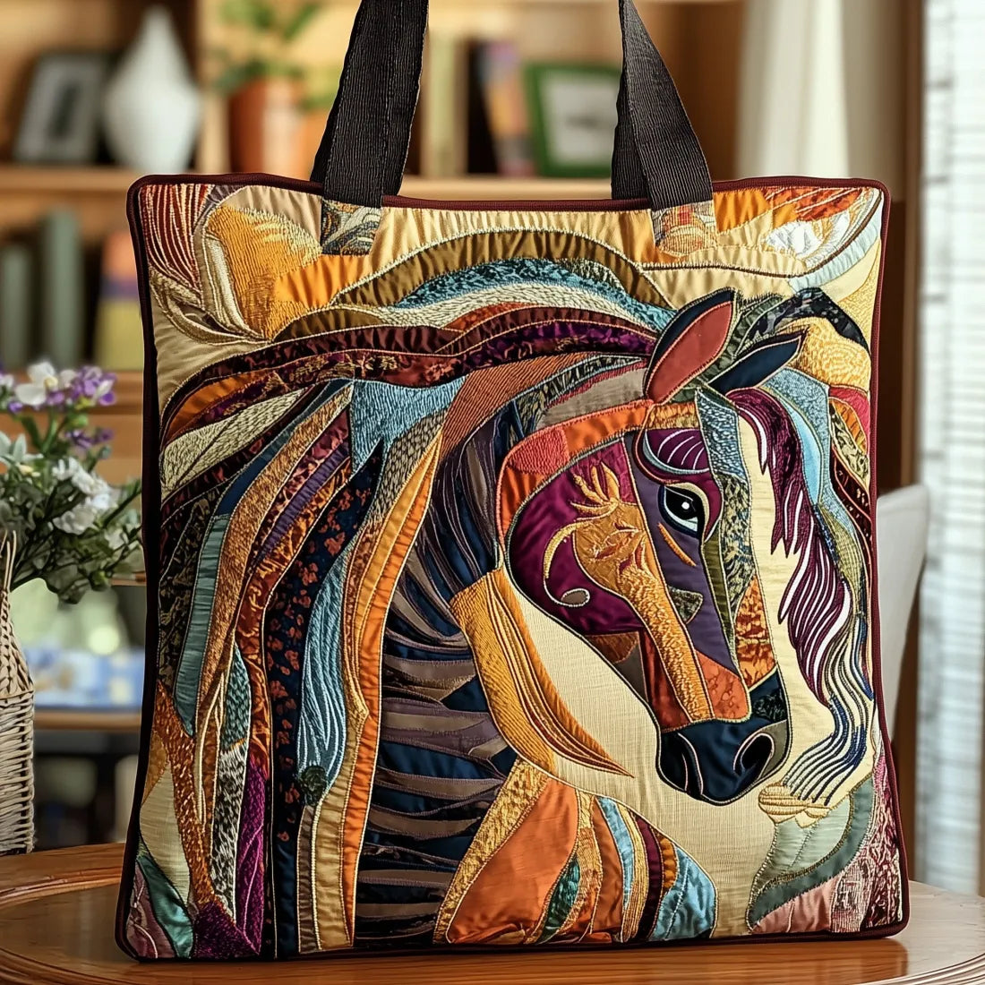 Handgemaakte Mosaïek Paard Tas