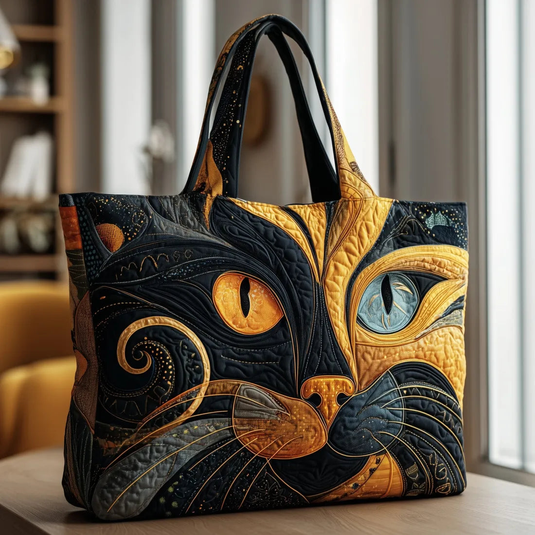 Ambachtelijke Mystieke Kat Tas