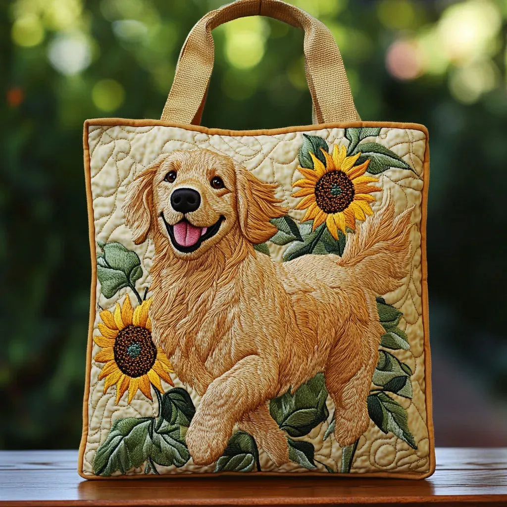Gouden Velours Tas