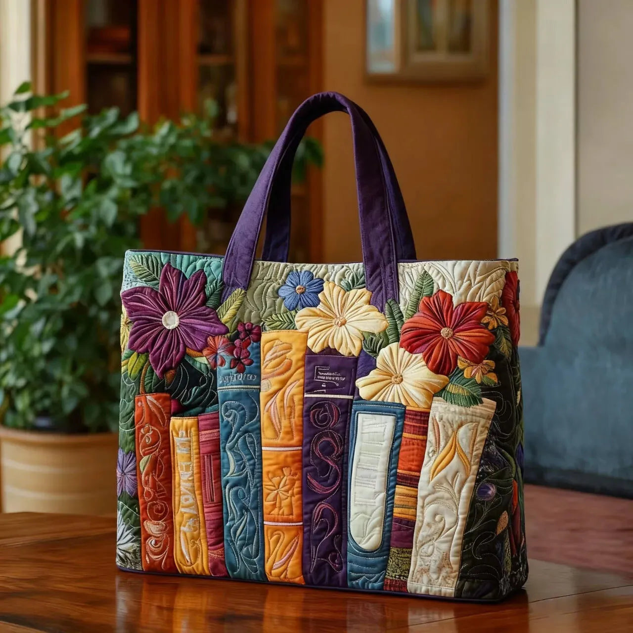 Gevoerde Tas Voor Boekliefhebbers