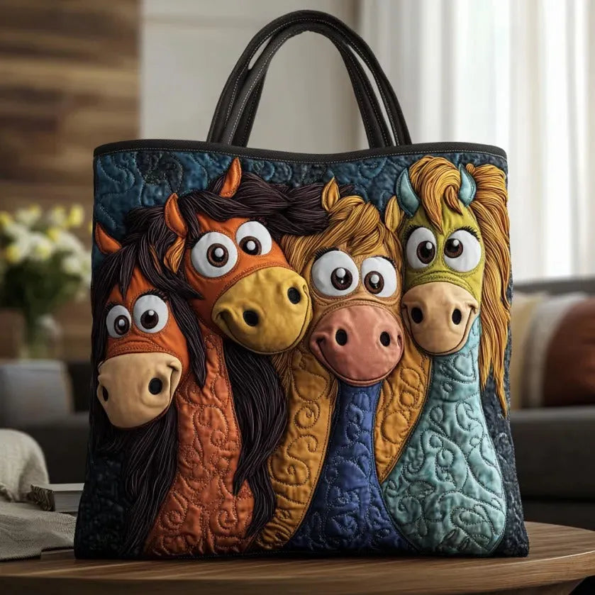 Handgemaakt Poney Tote