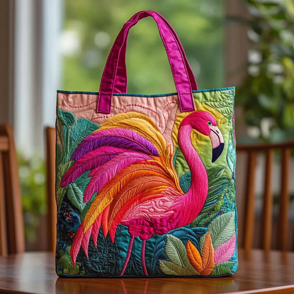 Gekleed Flamingo Schoudertas