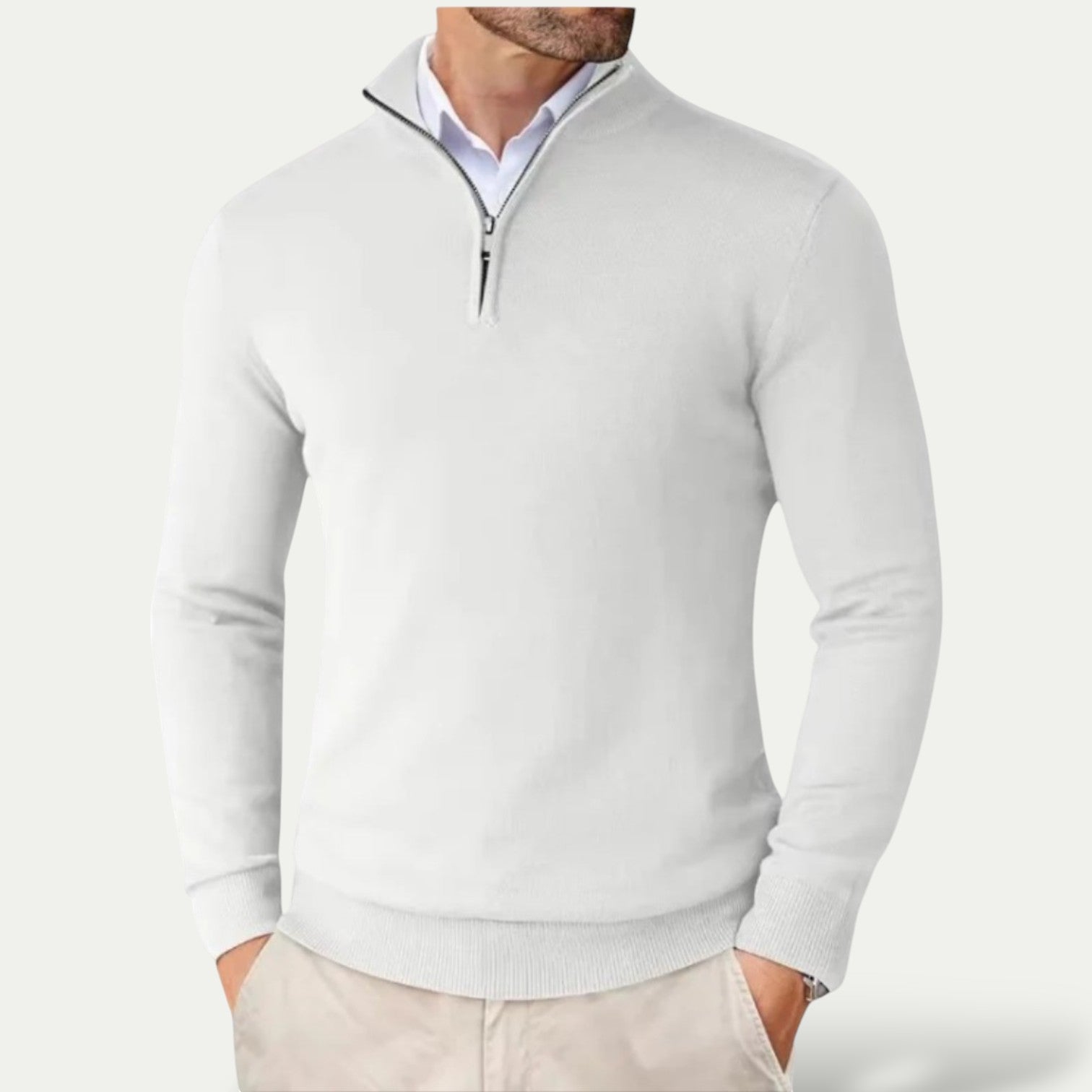 CARVELLI | Heren Pullover met  Rits