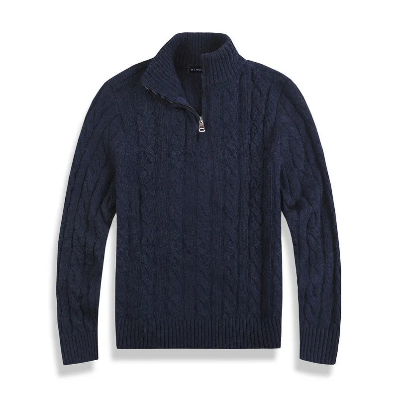 CARVELLI | Classic Half Zip Sweater