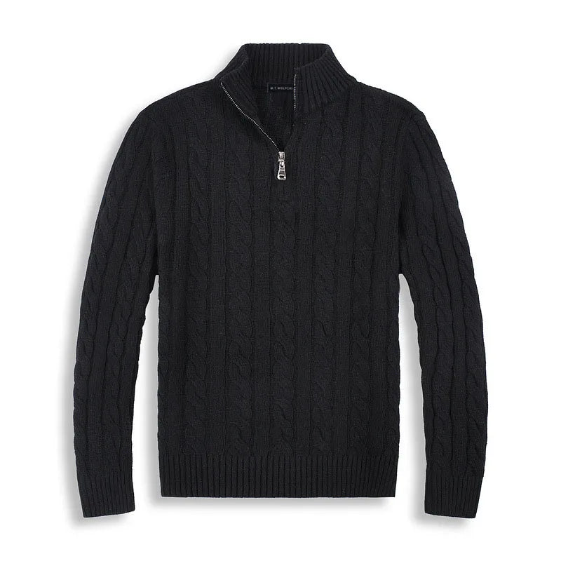 CARVELLI | Classic Half Zip Sweater