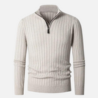 CARVELLI| Essential Half Zip Sweater