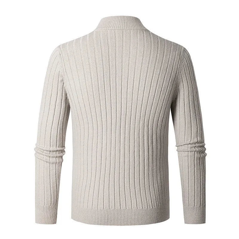 CARVELLI| Essential Half Zip Sweater