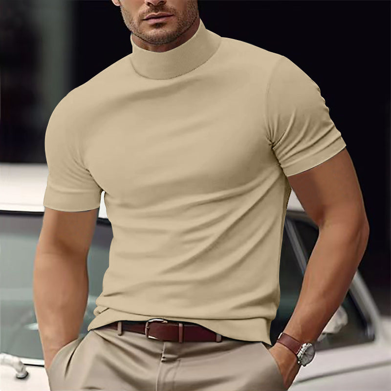 CARVELLI | Casual Turtleneck T-Shirt