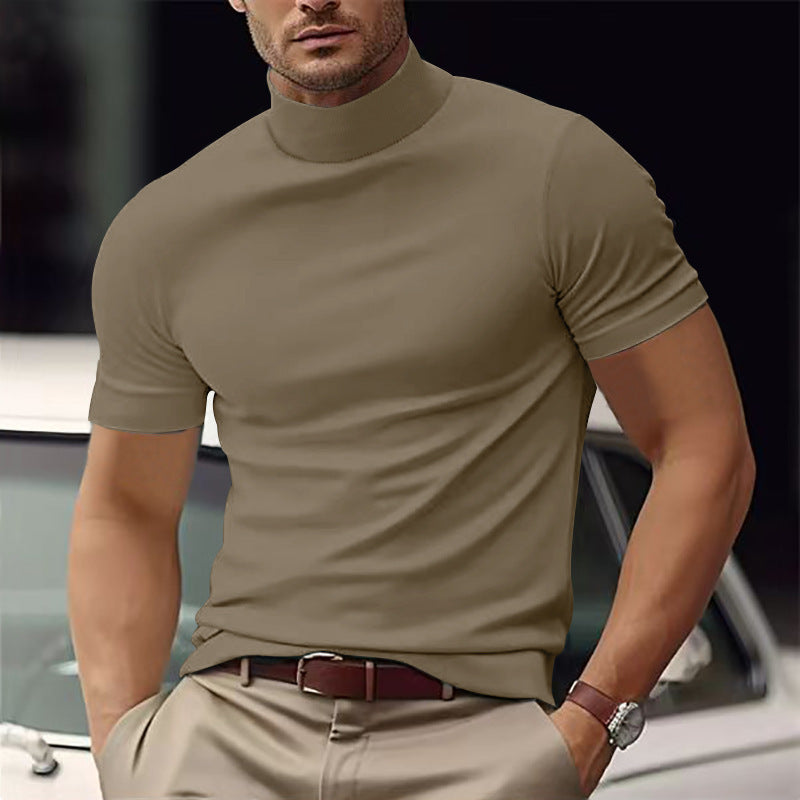 CARVELLI | Casual Turtleneck T-Shirt