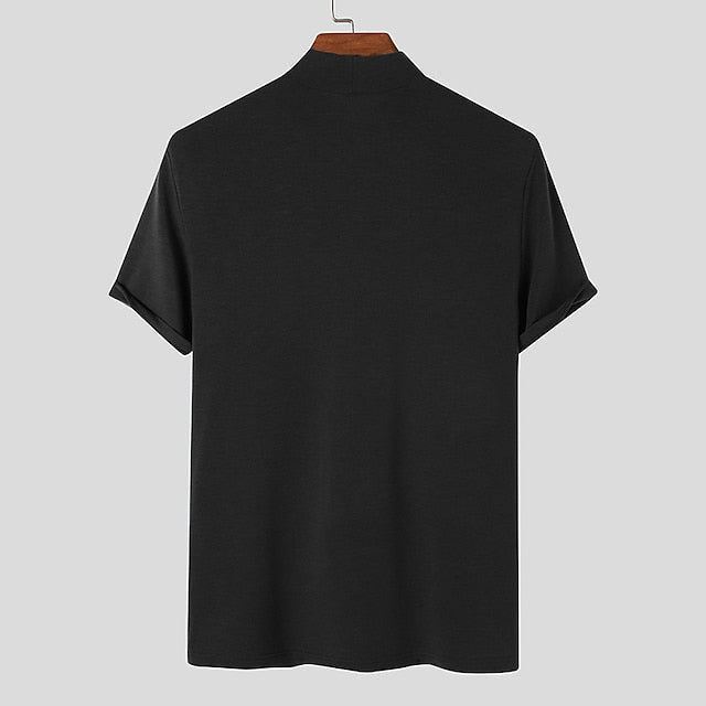 CARVELLI | Comfortabel Turtleneck T-Shirt