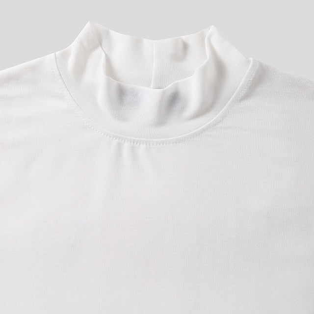 CARVELLI | Comfortabel Turtleneck T-Shirt