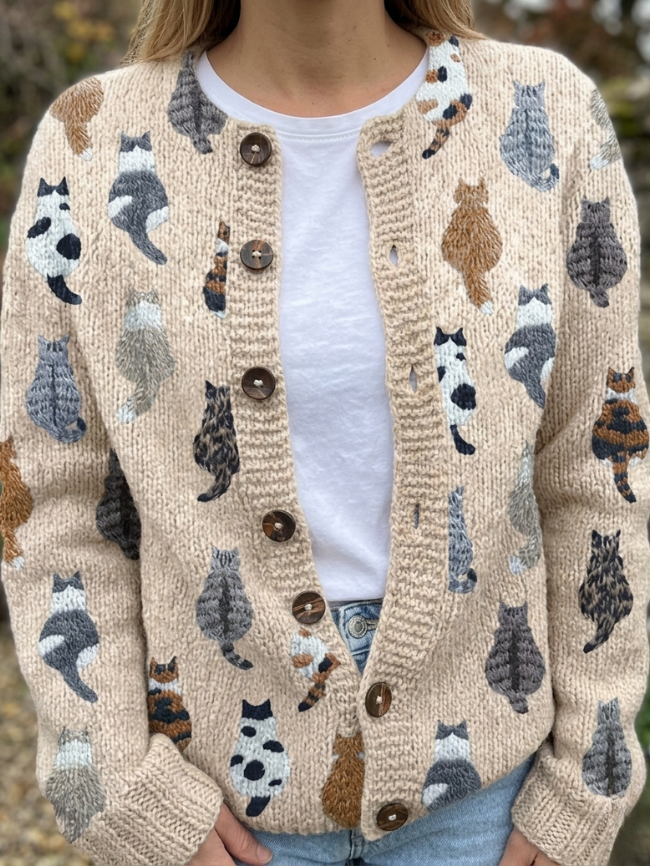 CARVELLI | Felina Gebreid Vest
