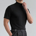 CARVELLI | Comfortabel Turtleneck T-Shirt