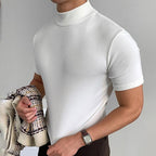 CARVELLI | Comfortabel Turtleneck T-Shirt